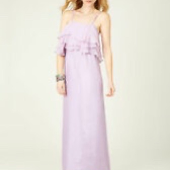 Original Calypso crinkle full length lavender NWT - Picture 5 of 7